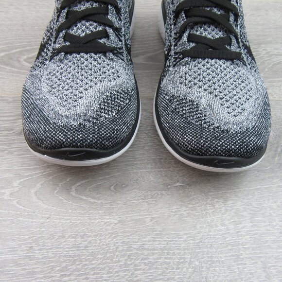 Nike Free RN Flyknit 2018 Women's Size 8.5 Running Shoes Black NEW - Picture 5 of 13